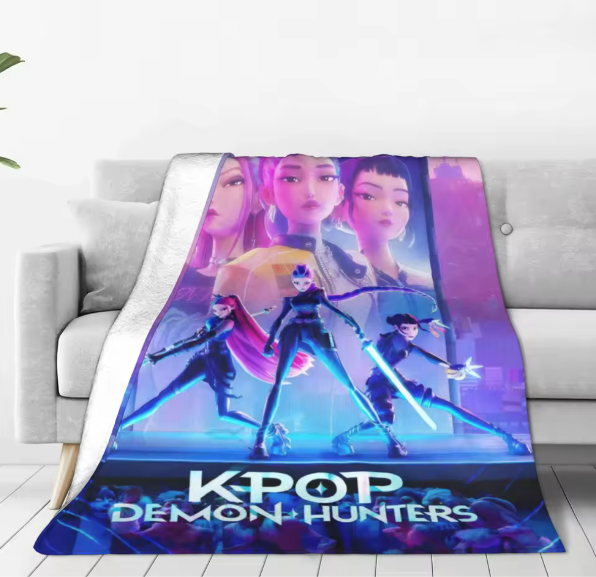 K Pop Demon Hunters Throw
