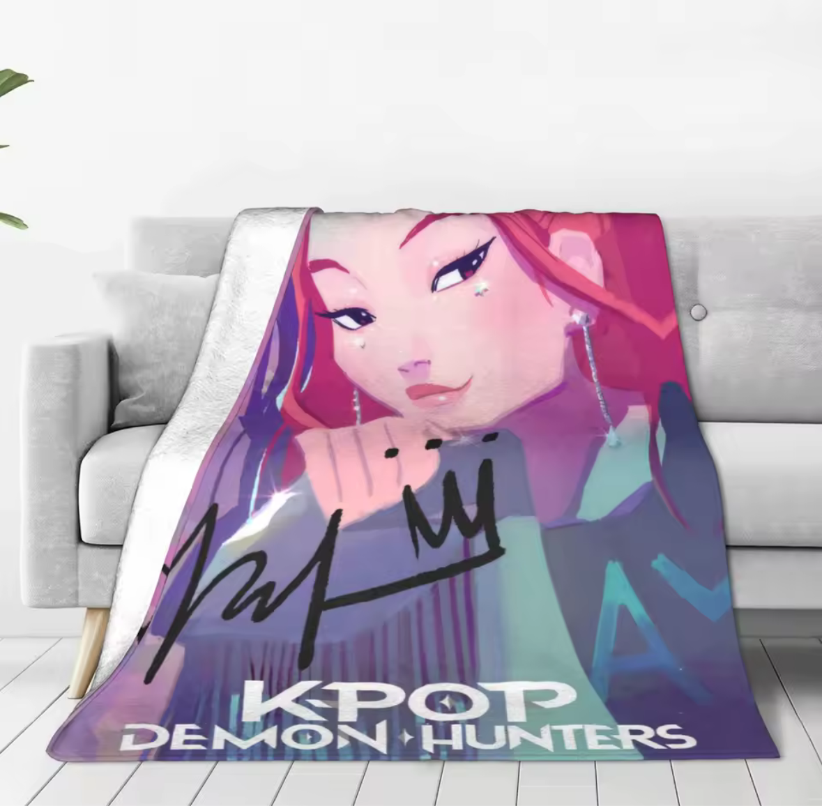 K Pop Demon Hunters Throw
