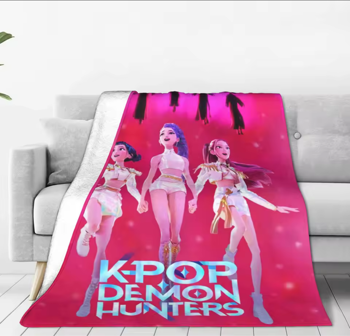 K Pop Demon Hunters Throw