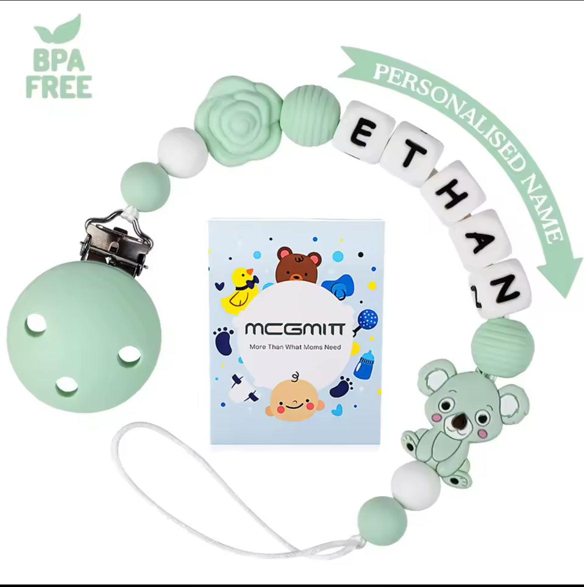 Personalised Dummy Clip