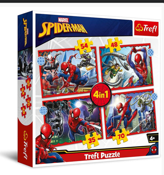 4 In 1 Spidey Puzzle