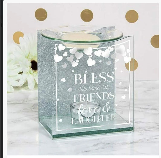 Glittery Tea Light Burner