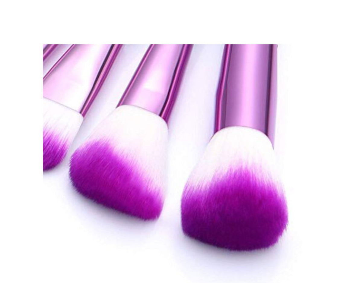 Glittery Make Up Brushes