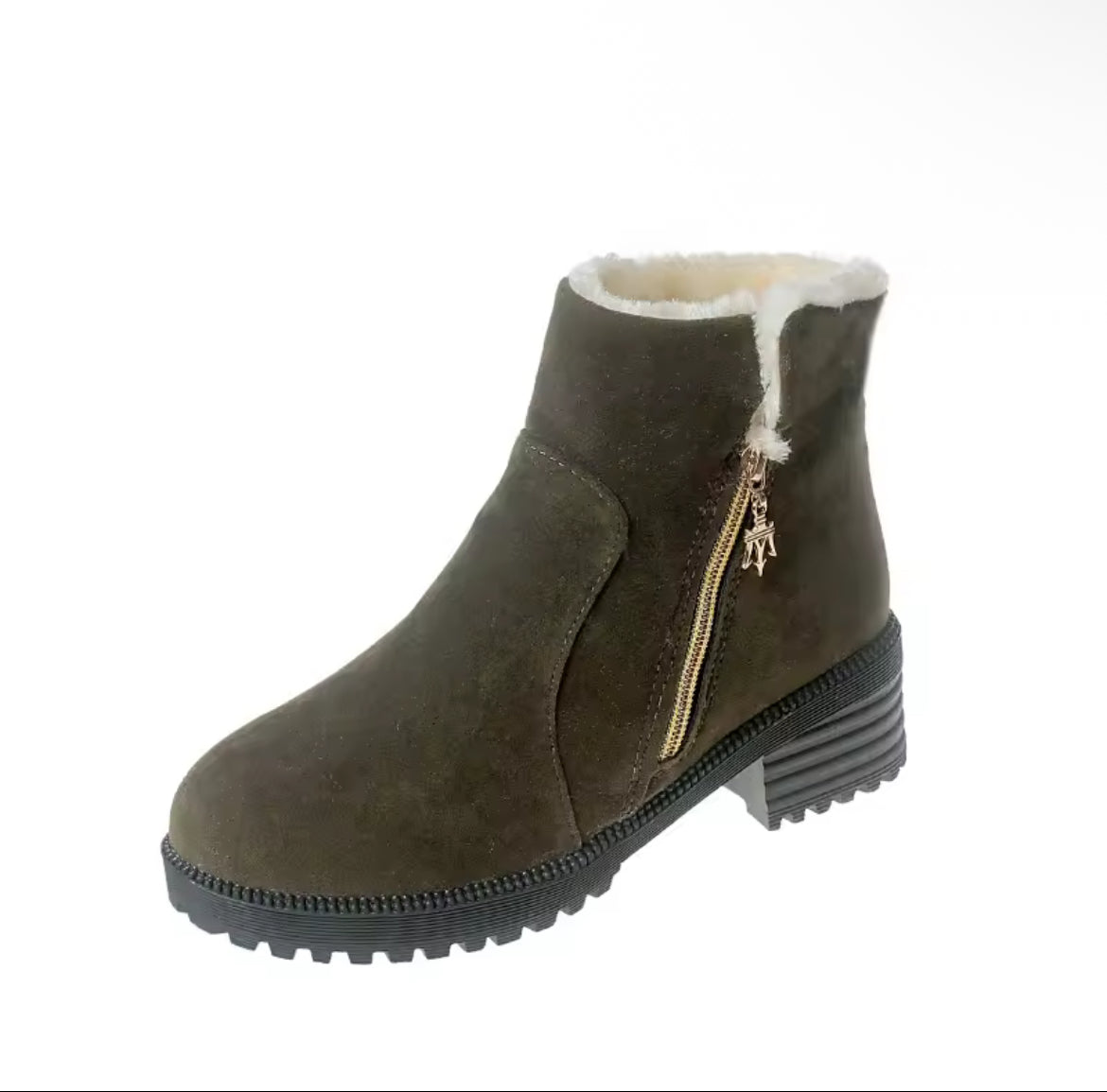 Women’s Fluffy Heel Boot