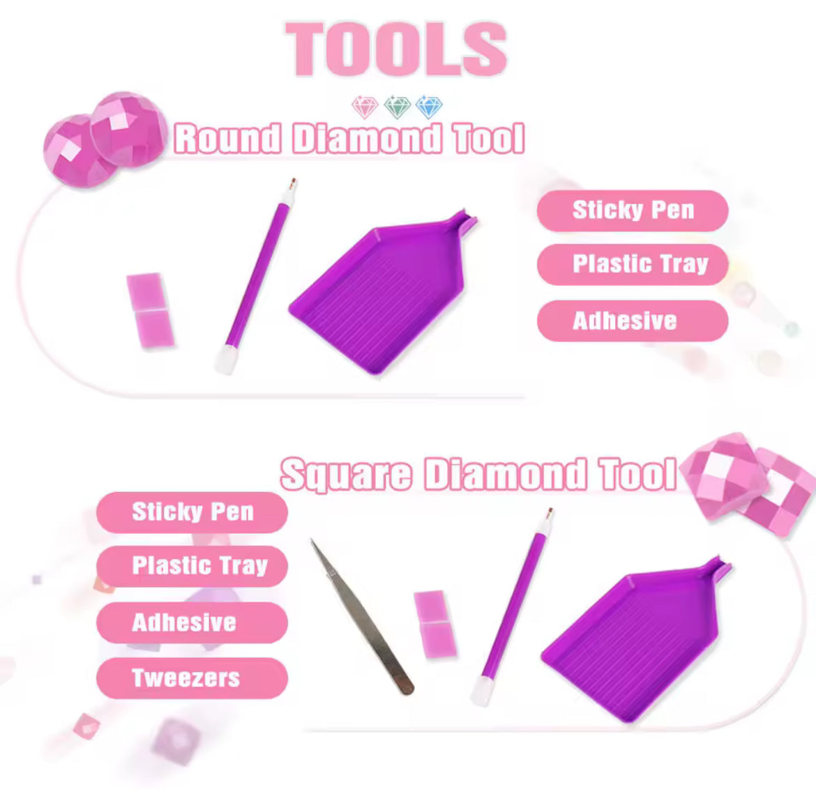 Elephant Diamond Art