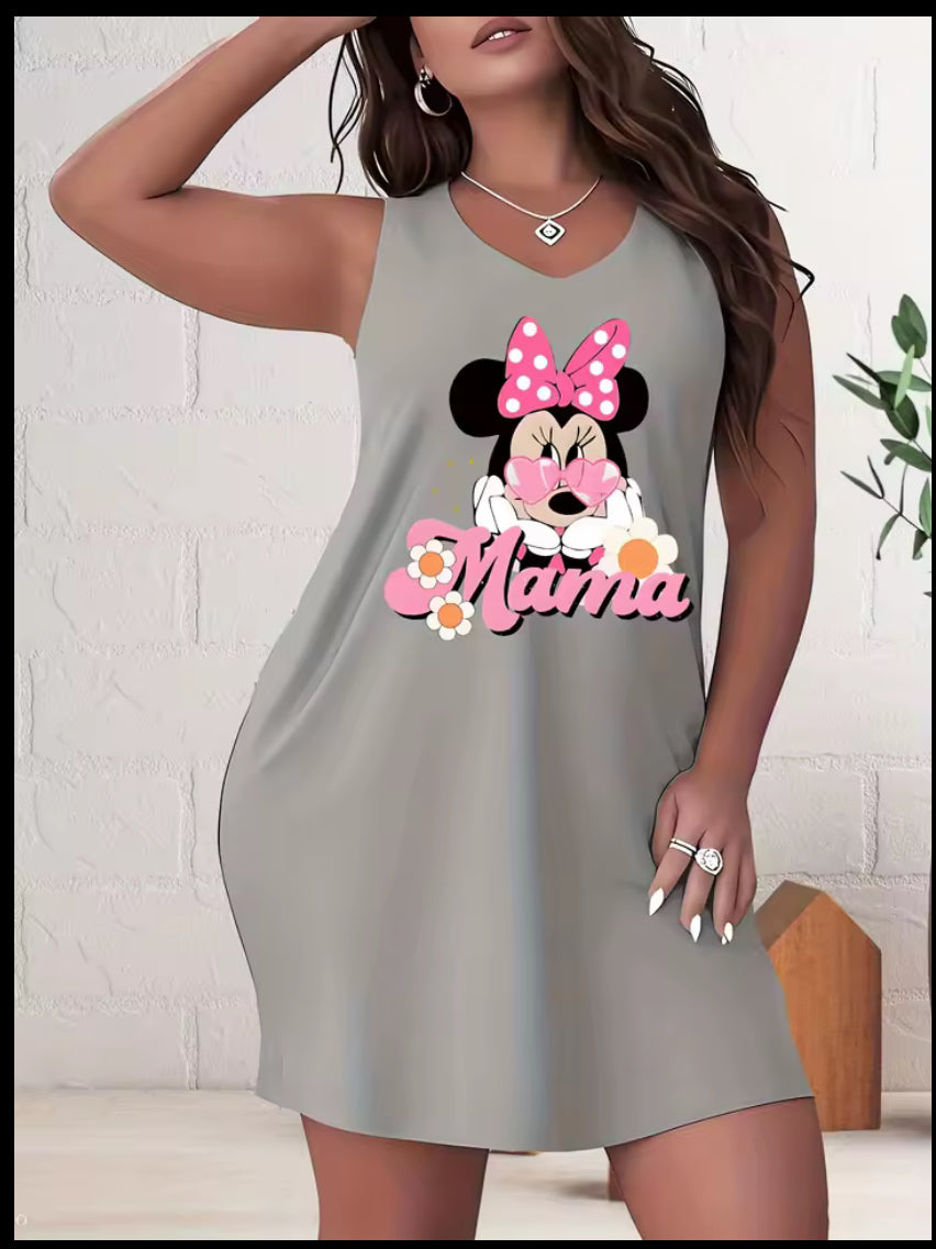 Plus Size Women’s Mouse Dress