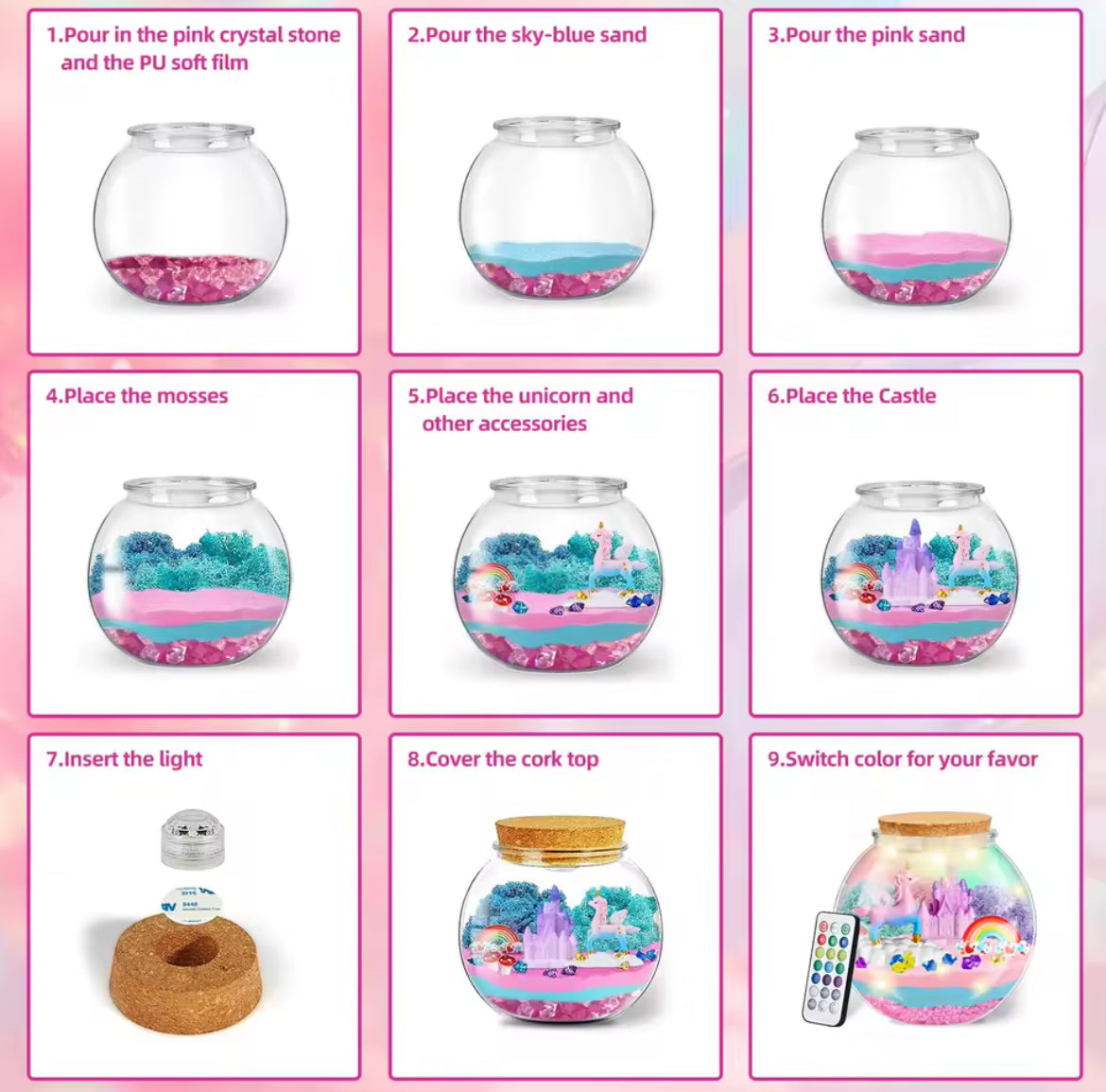 Make Your Own Unicorn Container Set