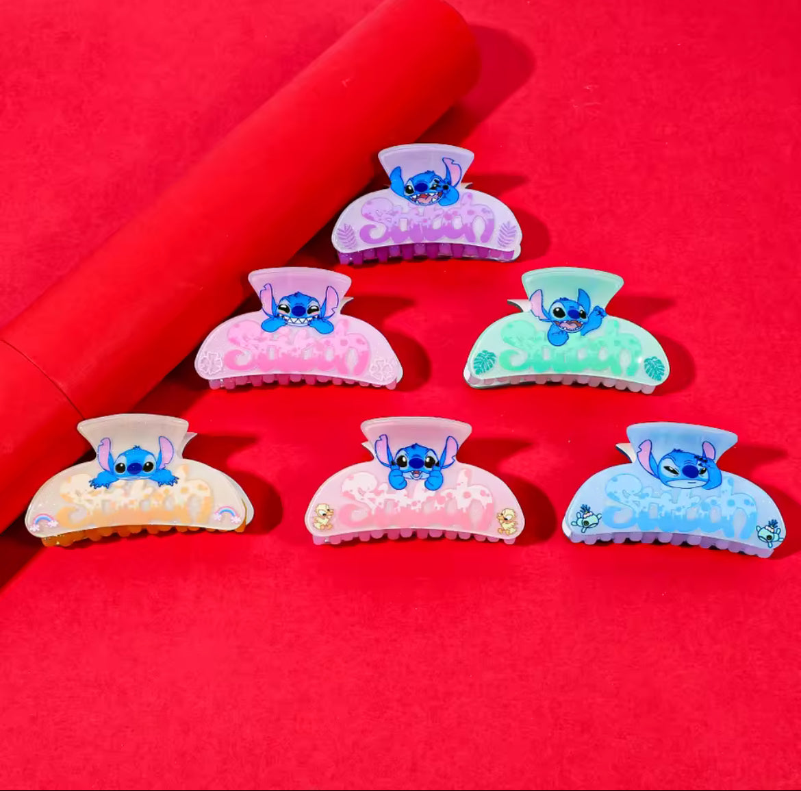 6pcs Alien Hair Clips