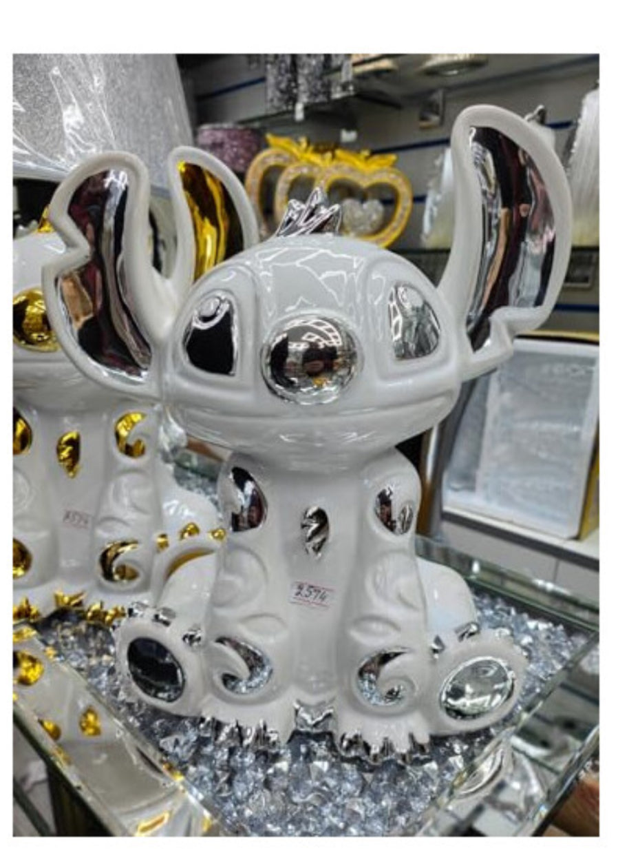 Crushed Diamond Alien Ornaments