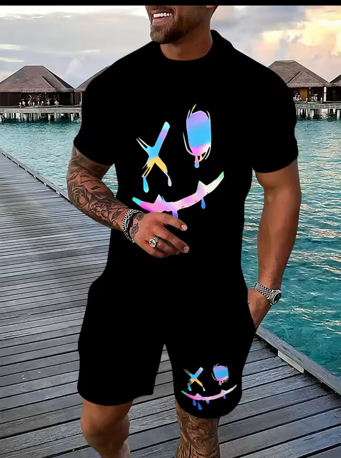 Men’s Short & T-shirt Set