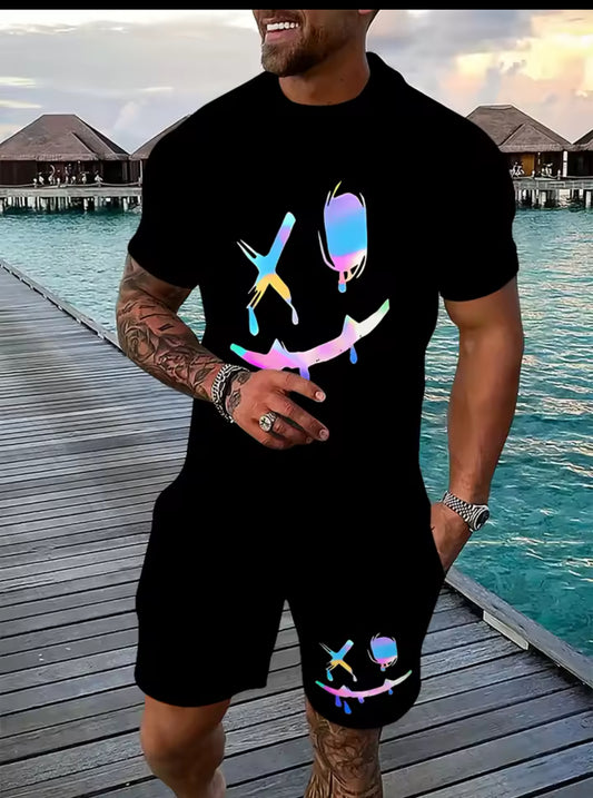 Menās Short & T-shirt Set