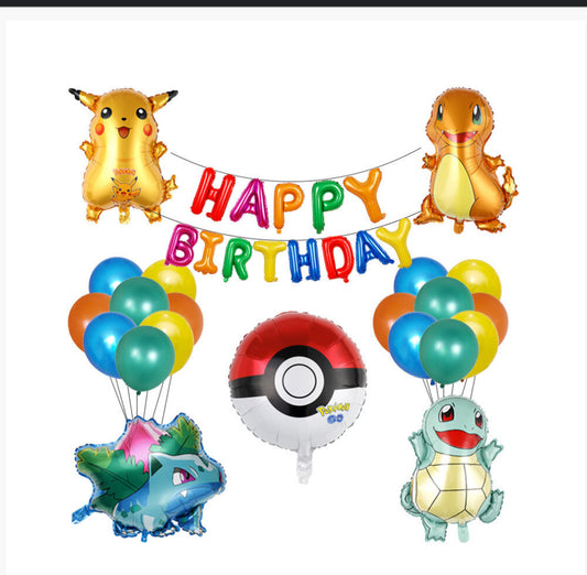 34Pc Balloons & Banner