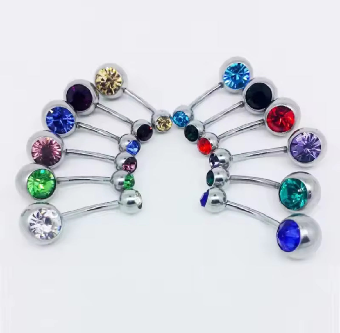 10PC Belly Bars