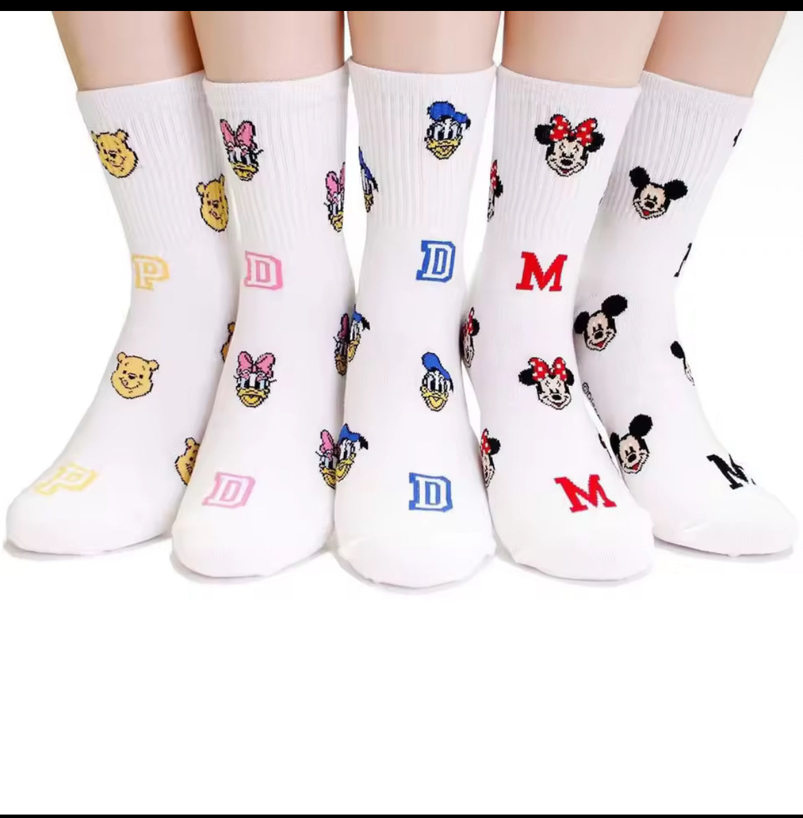 15 Pair Of Characters Socks
