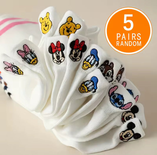 15 Pair Of Characters Socks