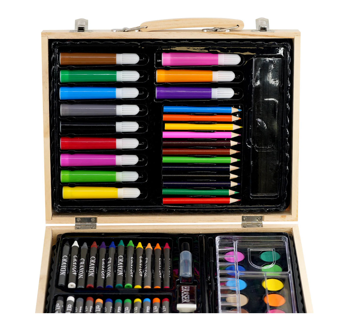 67 Pieces Art Set in a Wooden Case