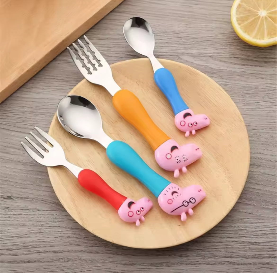 4Pc Pig Fork Set