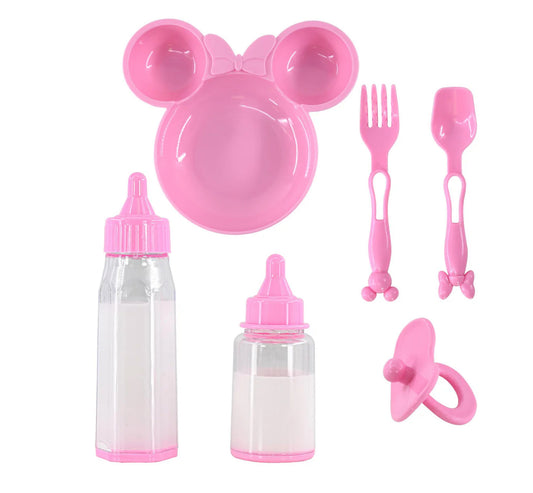 6 Piece Baby Doll Feeding Set