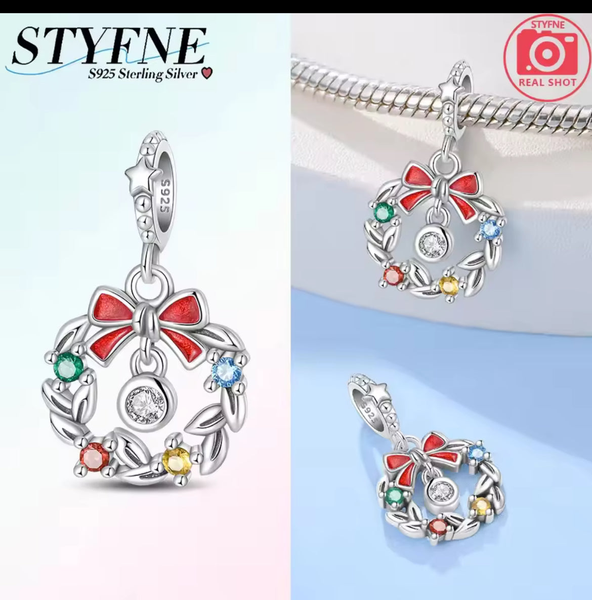 Christmas Charms & Bracelet
