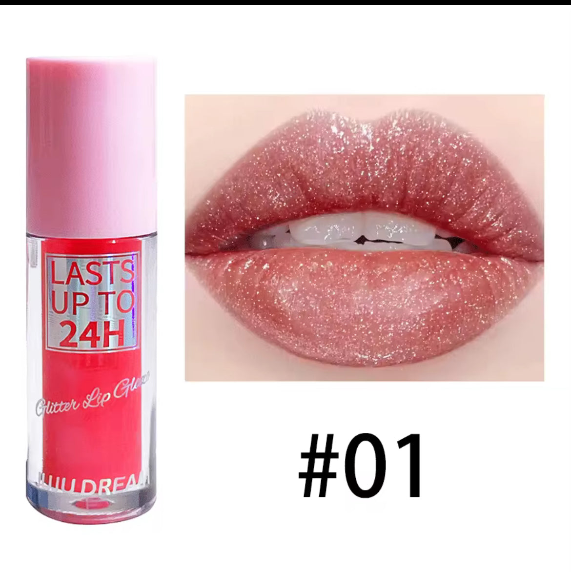 Waterproof Long Lasting Glitter Lip Gloss