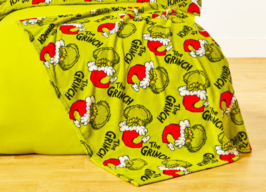 Grinch Throw