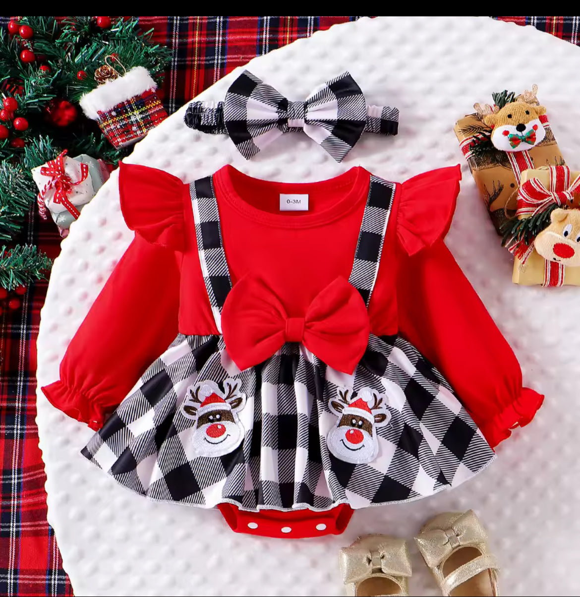 Baby Girl Christmas Outfit