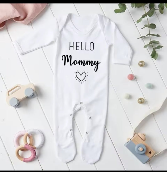 Hello Family Baby Grow