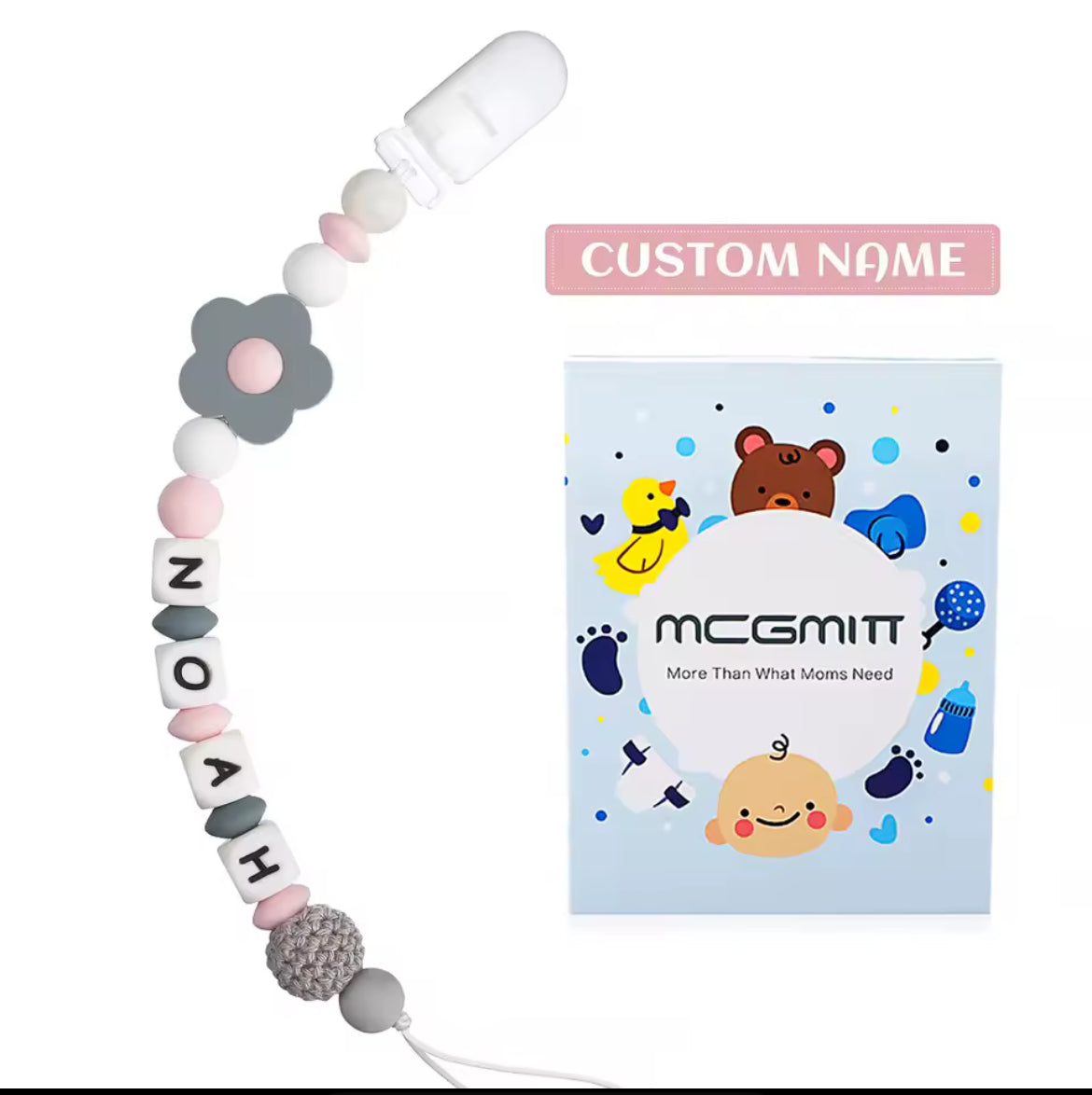 Personalised Dummy Clip