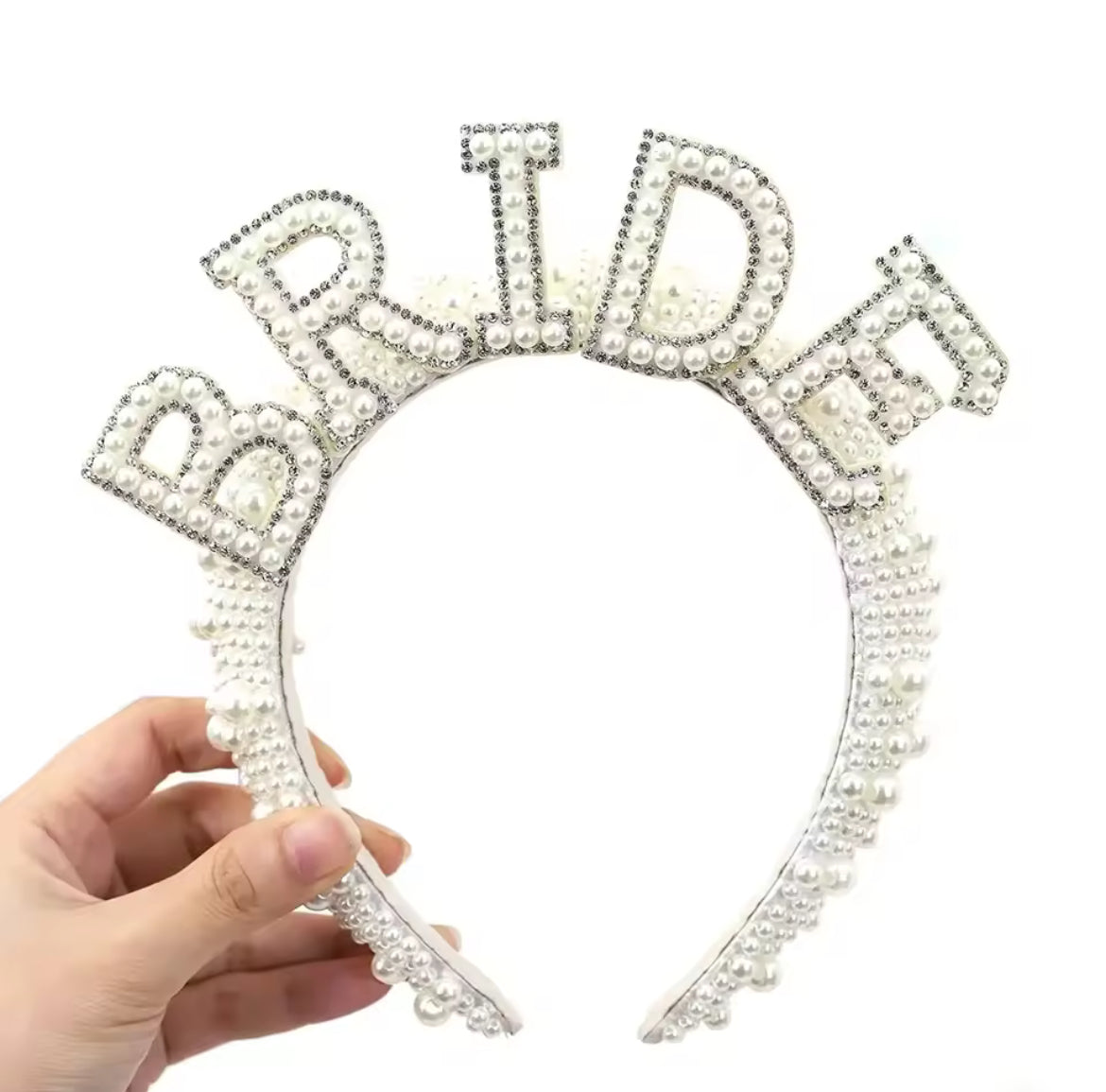 Bride To Be Pearl HeadBand