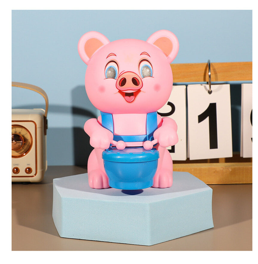 Kids Up Wind Beat A Drum Toy