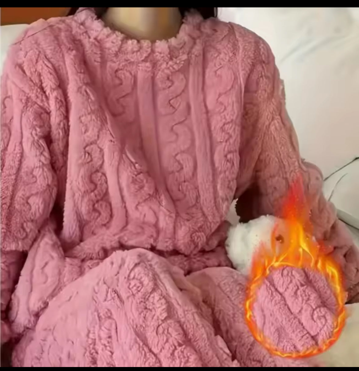 Women Fluffy Pjs