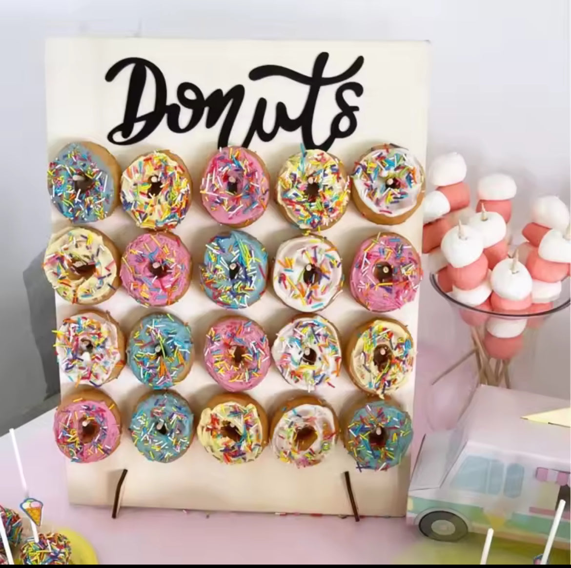 Wooden Dount Sign