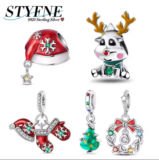 Christmas Charms & Bracelet