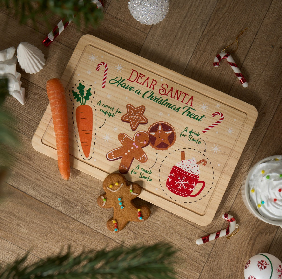 Santa Chopping Board