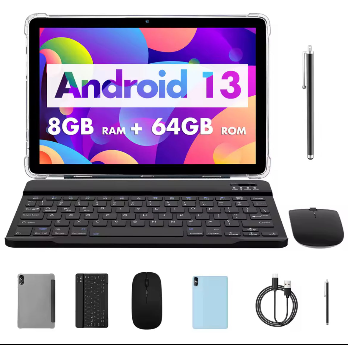Tablet With Accessories 