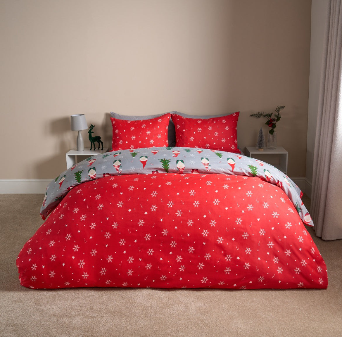 Gonks Reversible Christmas Bedding