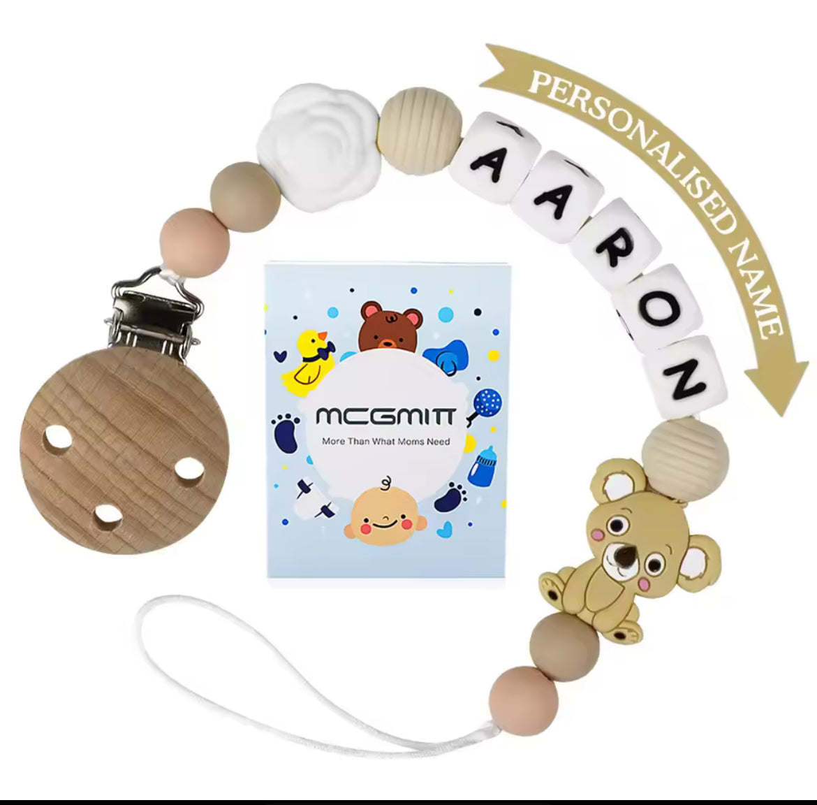 Personalised Dummy Clip