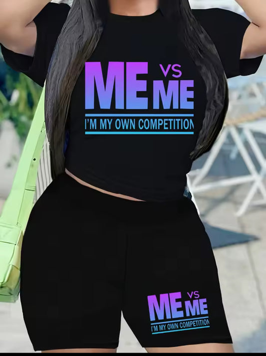 Womenâs Short & T-shirt Set