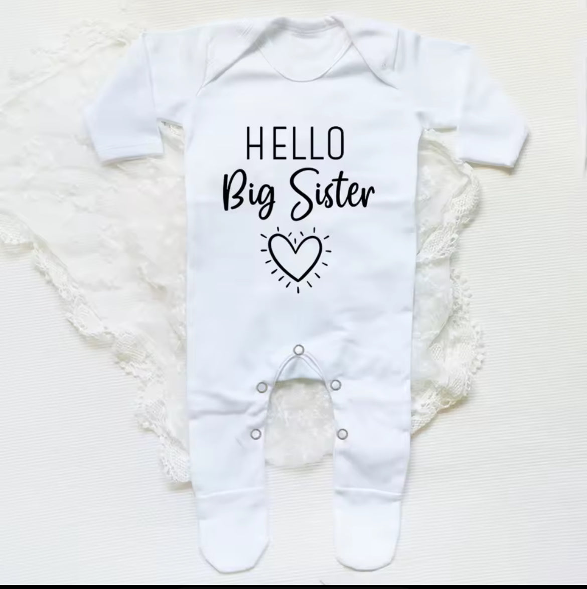Hello Family Baby Grow