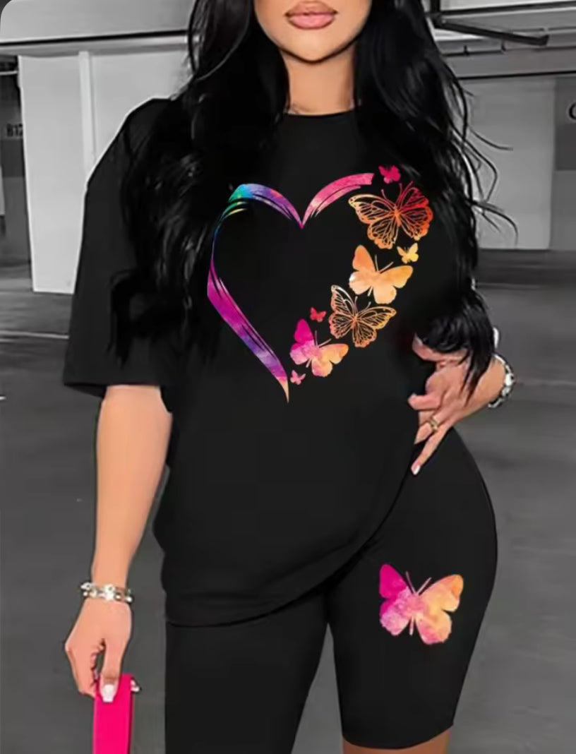 Women’s T-shirt & Short Set