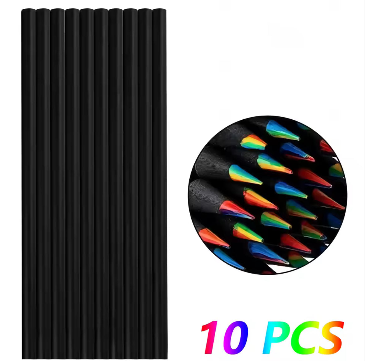 Colouring Book & Rainbow Pencils