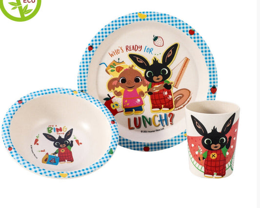 3PC Dinner Plate & Bowl And Cup