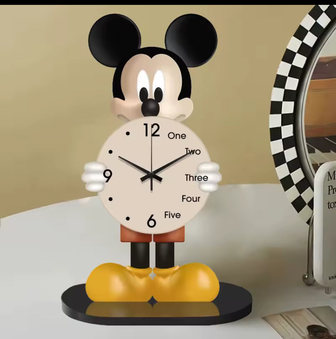 Mouse Clock Ornament