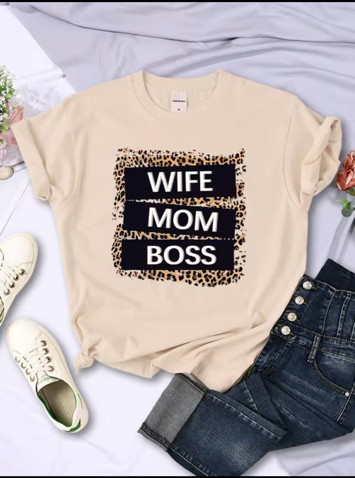 Wife Mom Boss T-shirt