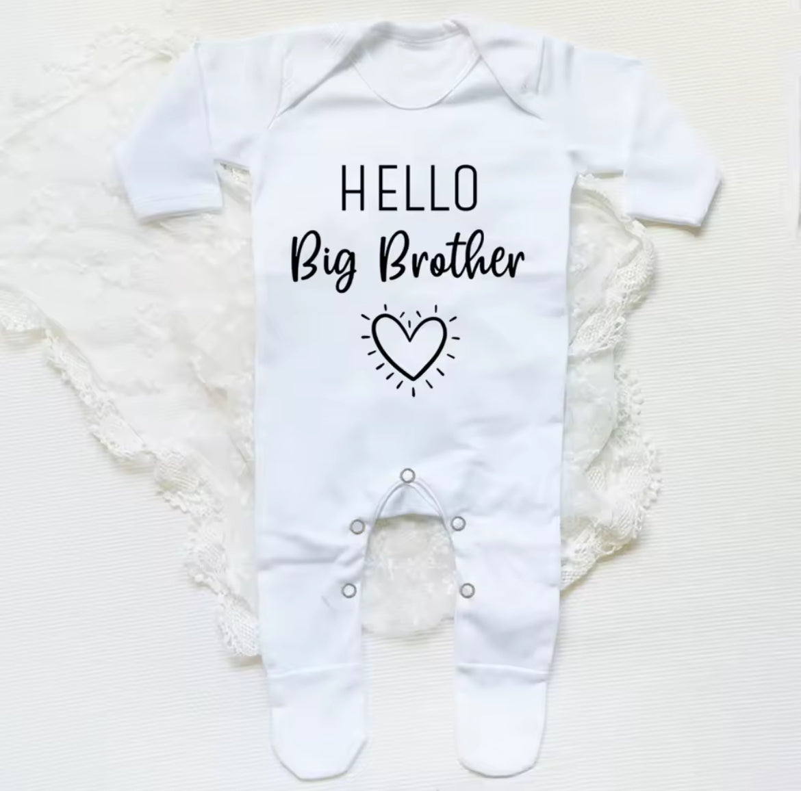 Hello Family Baby Grow