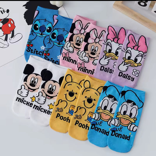 Characters Womenâs Socks