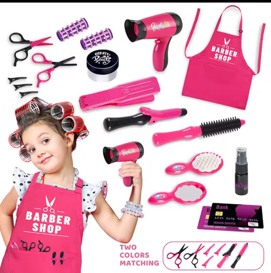 Girls Play Hairdresser Kit