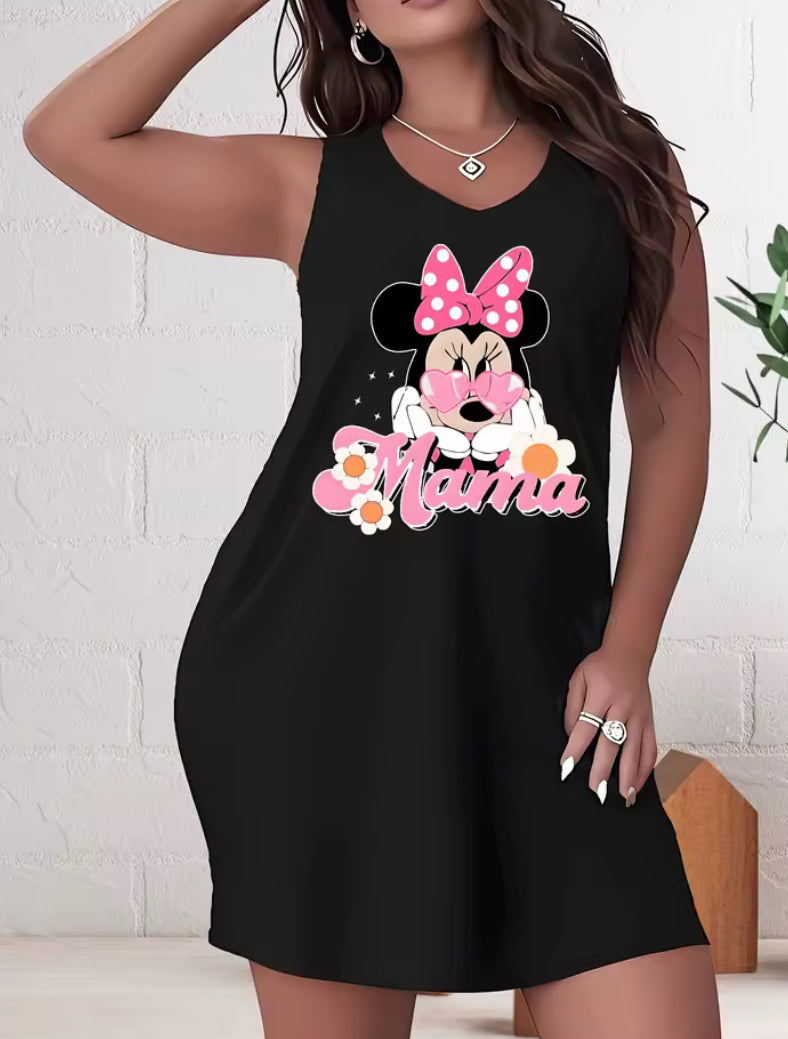 Plus Size Women’s Mouse Dress