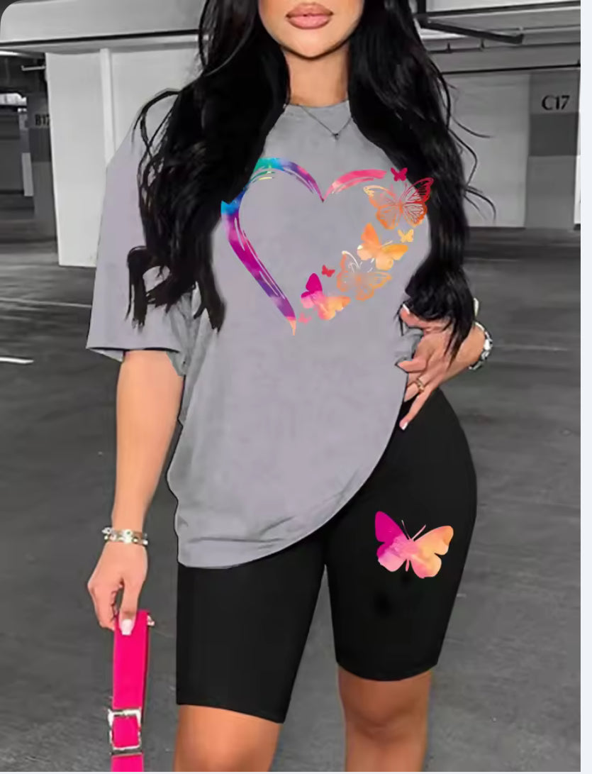 Women’s T-shirt & Short Set