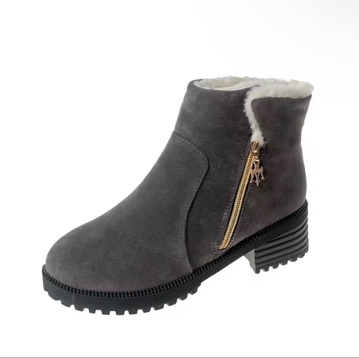 Women’s Fluffy Heel Boot